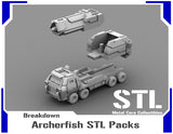 Archerfish STL Packs