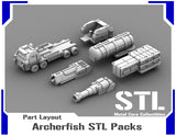 Archerfish STL Packs